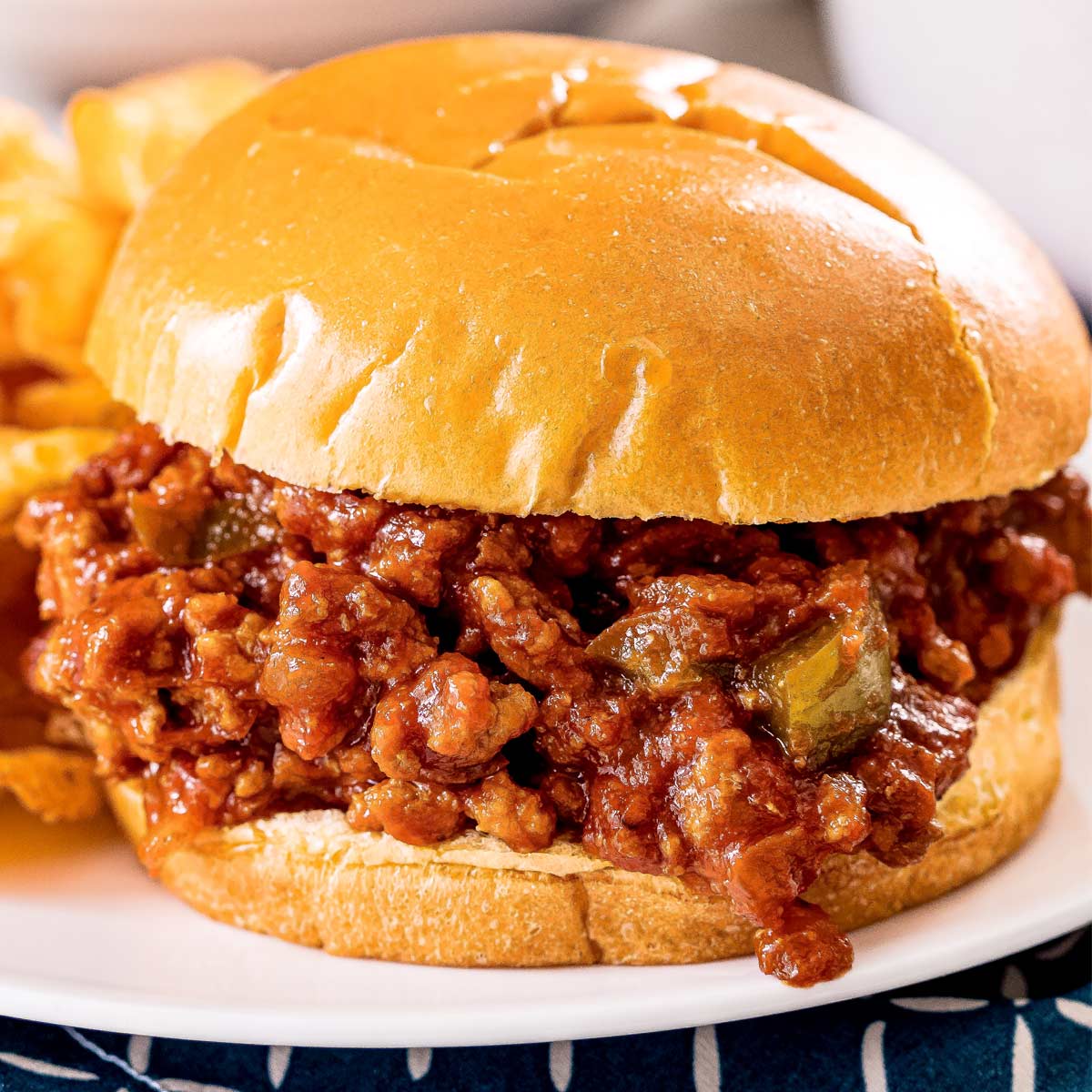 Crockpot Sloppy Joes - The Chunky Chef