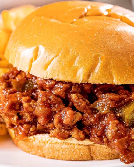 Turkey Sloppy Joes (quick and easy!) - The Chunky Chef