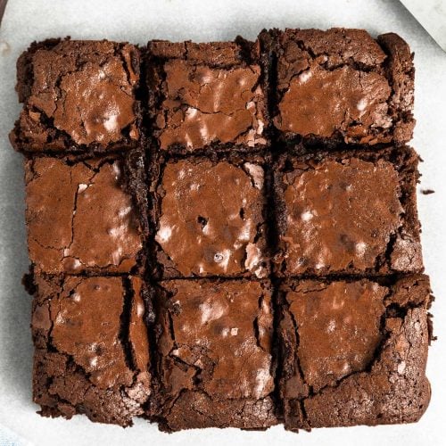 Classic Fudgy Brownies - The Chunky Chef