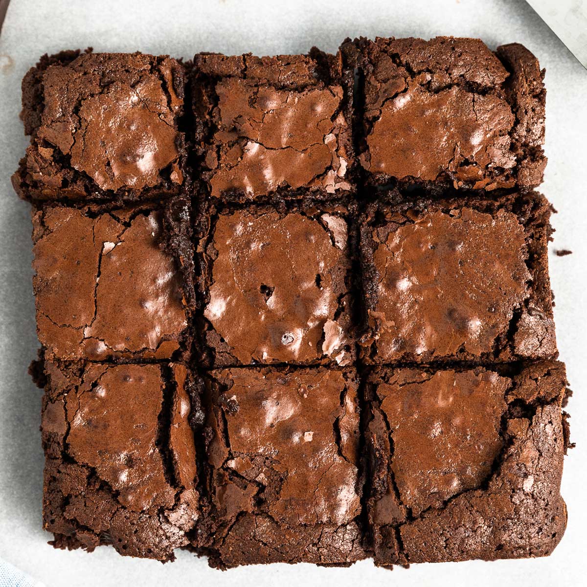 Easy One Bowl Brownies Recipe - 8 Ingredients and 10 Minutes!