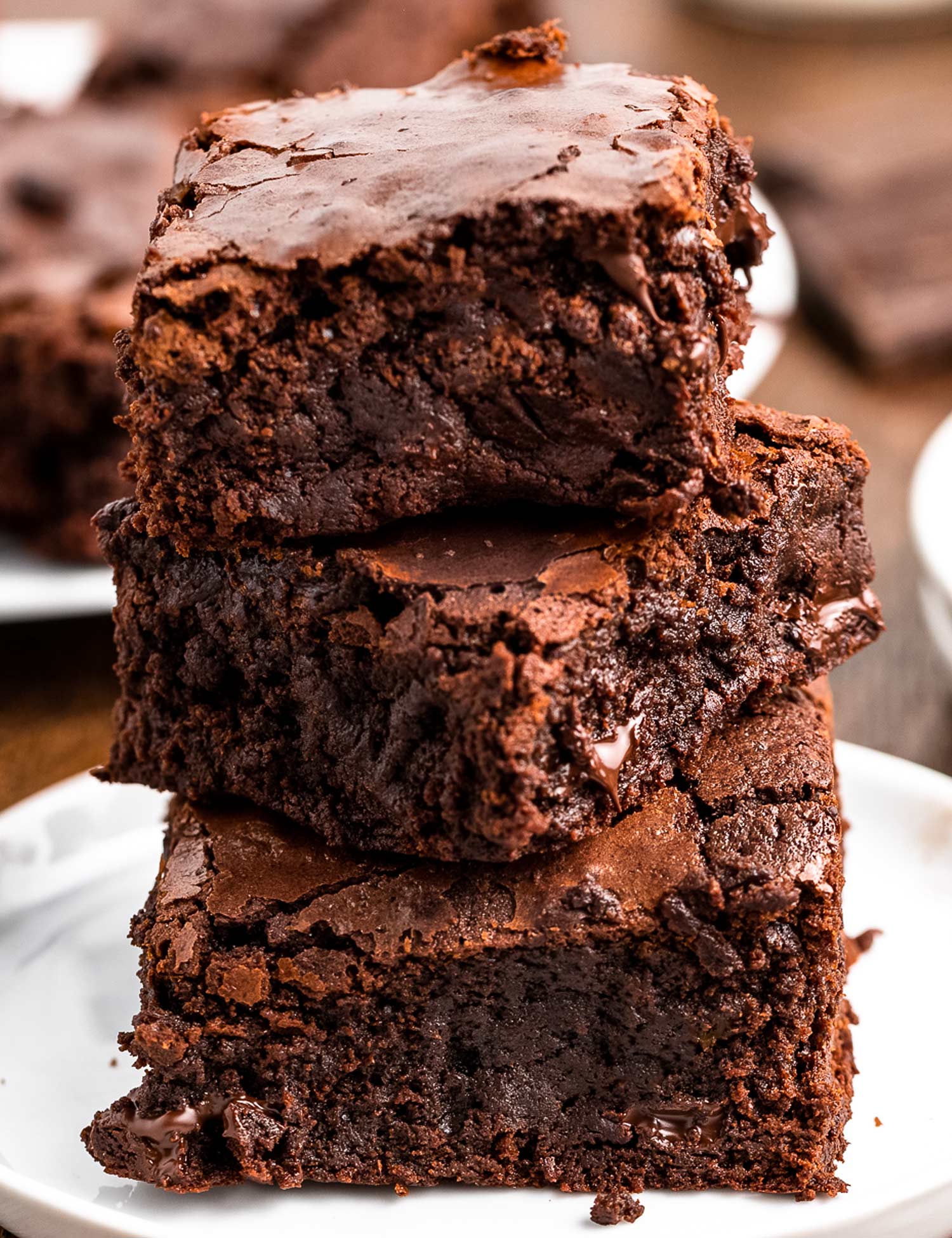 Classic Fudgy Brownies The Chunky Chef 