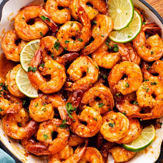 honey lime shrimp