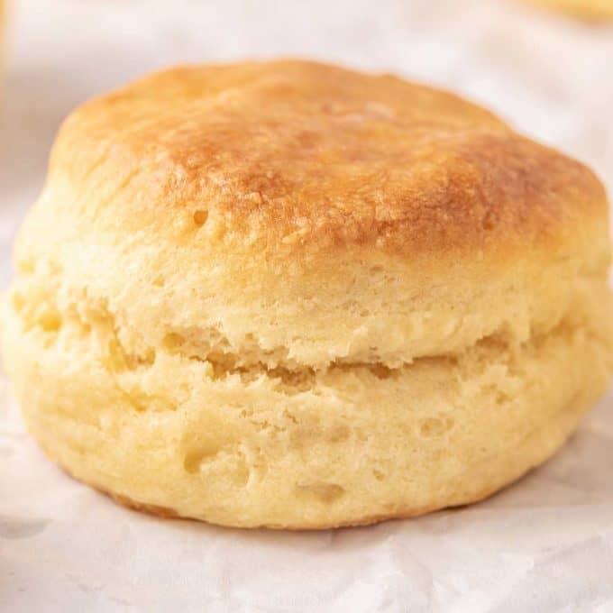 Flaky Sourdough Biscuits