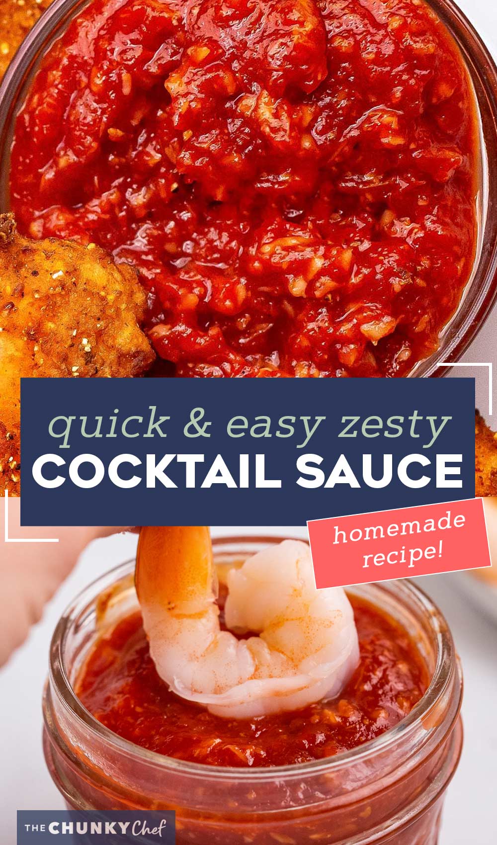Homemade Cocktail Sauce - The Chunky Chef