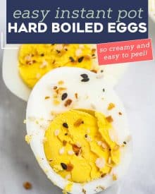 How to Make Perfect Instant Pot Hard Boiled Eggs - Fabulessly Frugal