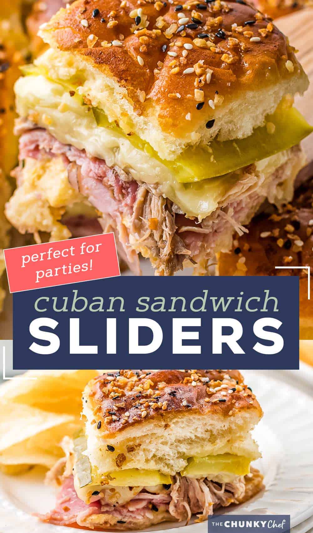Cuban Sliders (appetizer recipe) The Chunky Chef