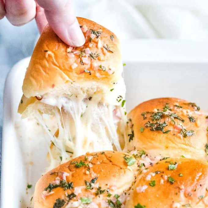 garlic herb sliders