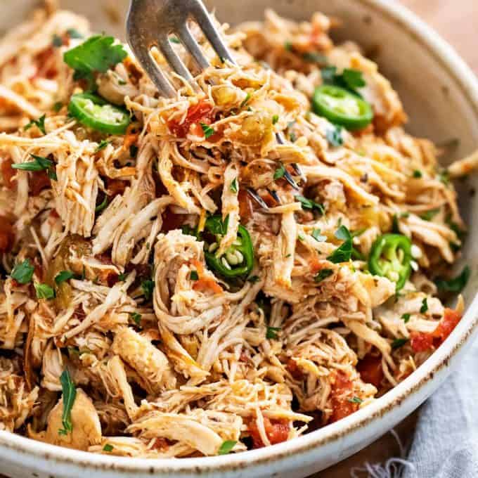 shredded mexican chicken