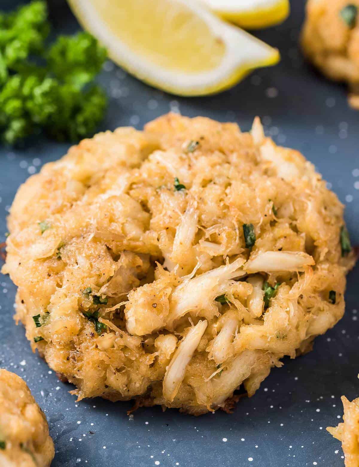 Maryland-Style Crab Cakes (little filler) - The Chunky Chef