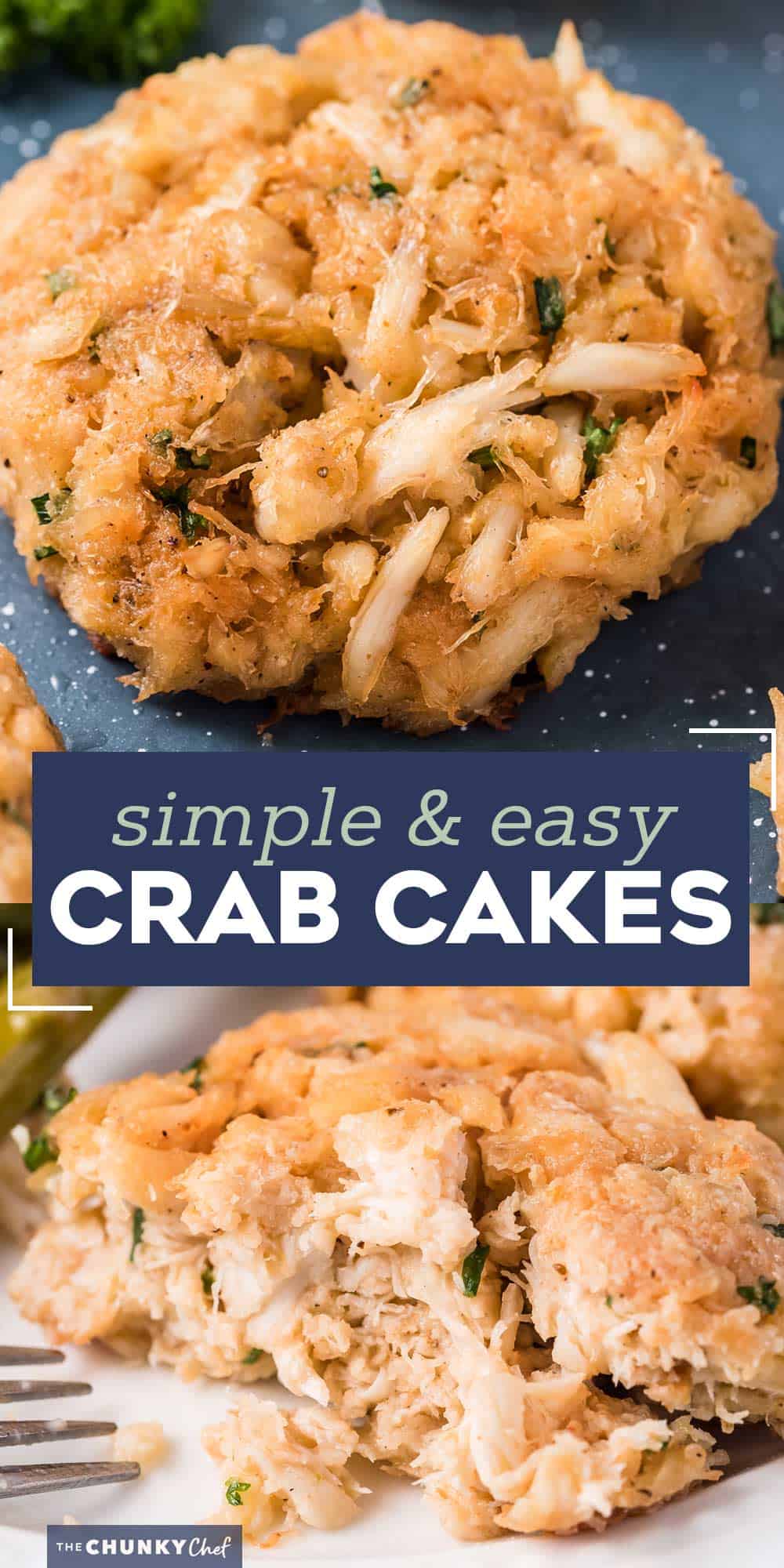 Maryland-Style Crab Cakes (little filler) - The Chunky Chef