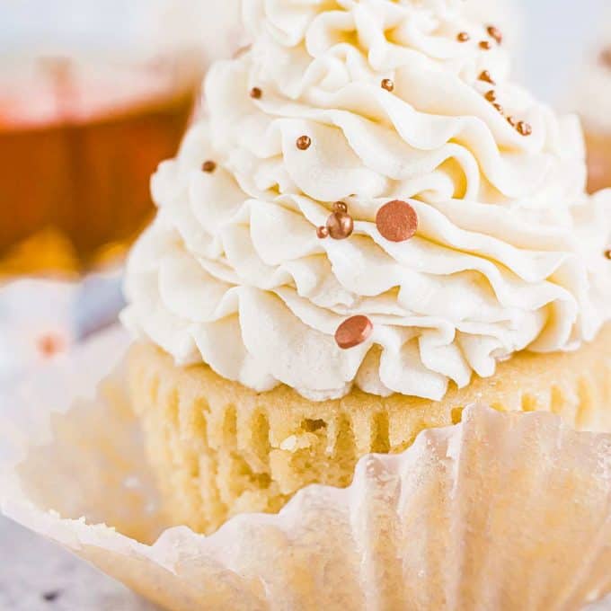 bourbon vanilla cupcakes