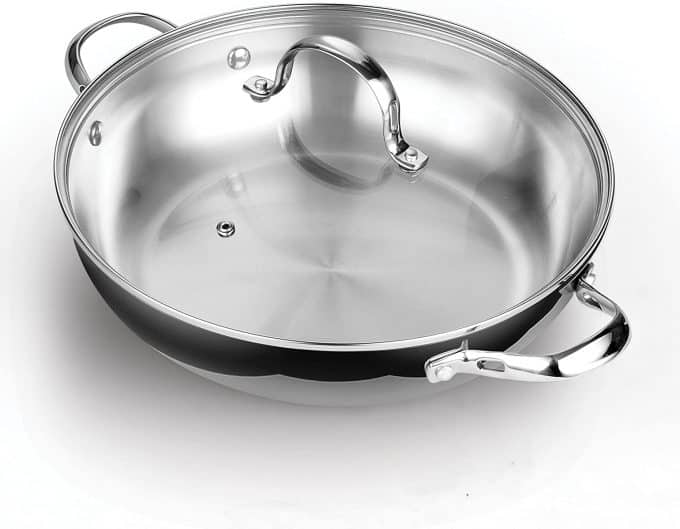 stainless skillet