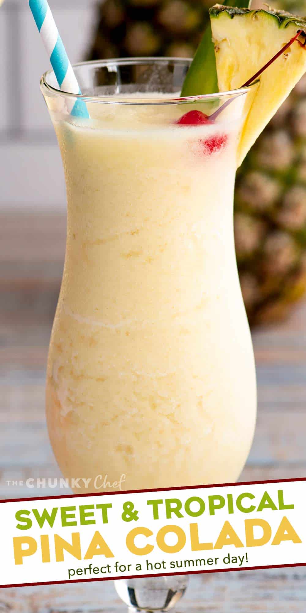 Frozen Piña Colada Recipe The Chunky Chef