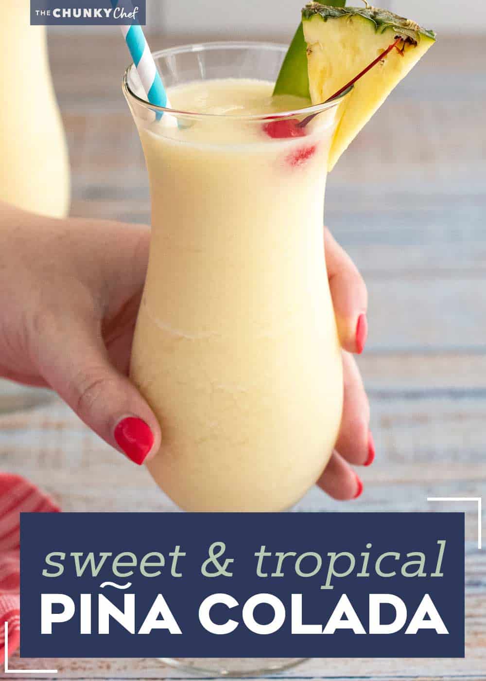 Frozen Piña Colada Recipe The Chunky Chef