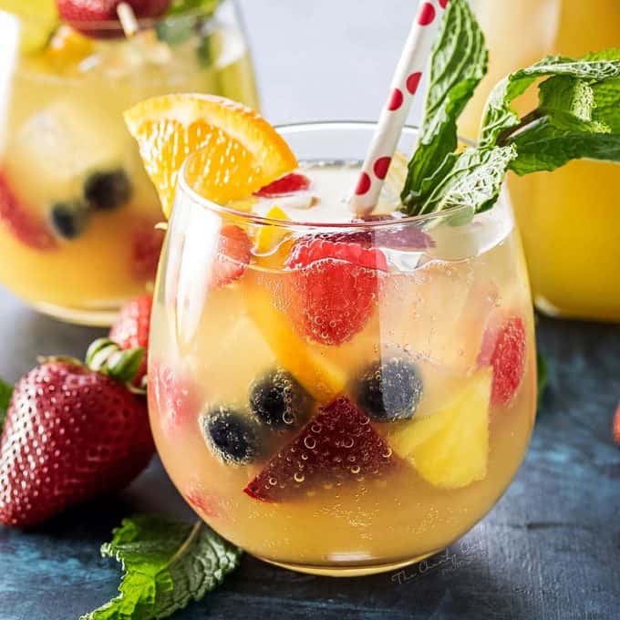 fizzy pineapple punch