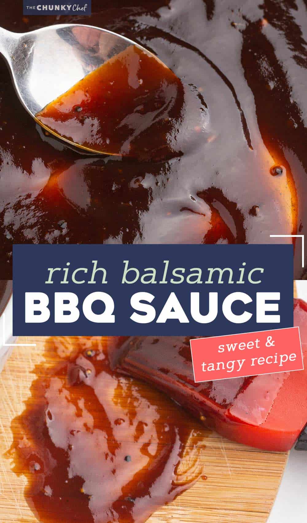 Balsamic BBQ Sauce The Chunky Chef