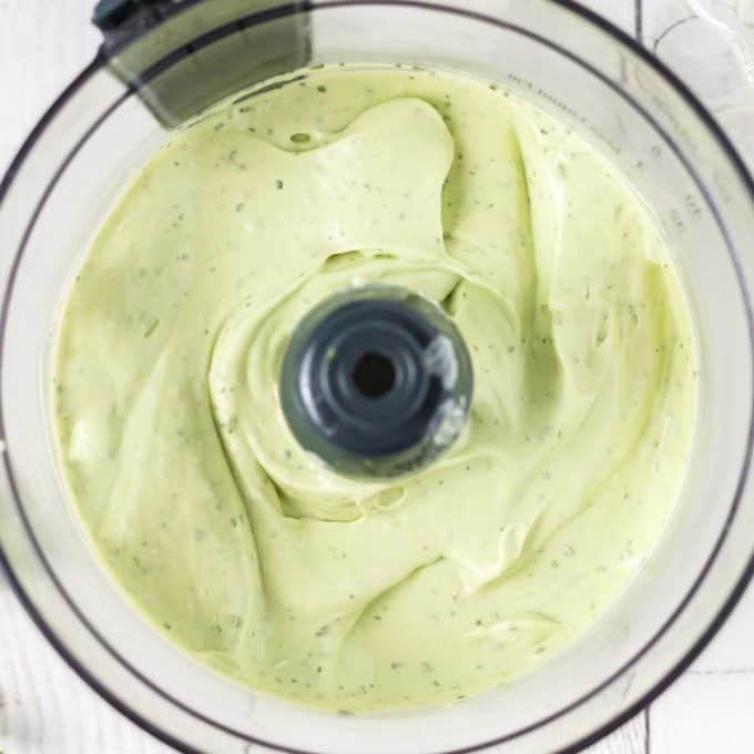 avocado crema