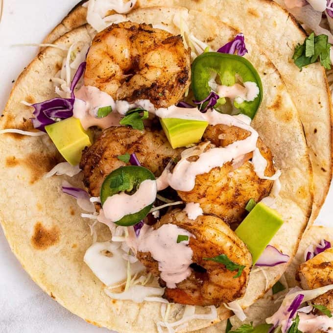 Grilled Shrimp Tacos