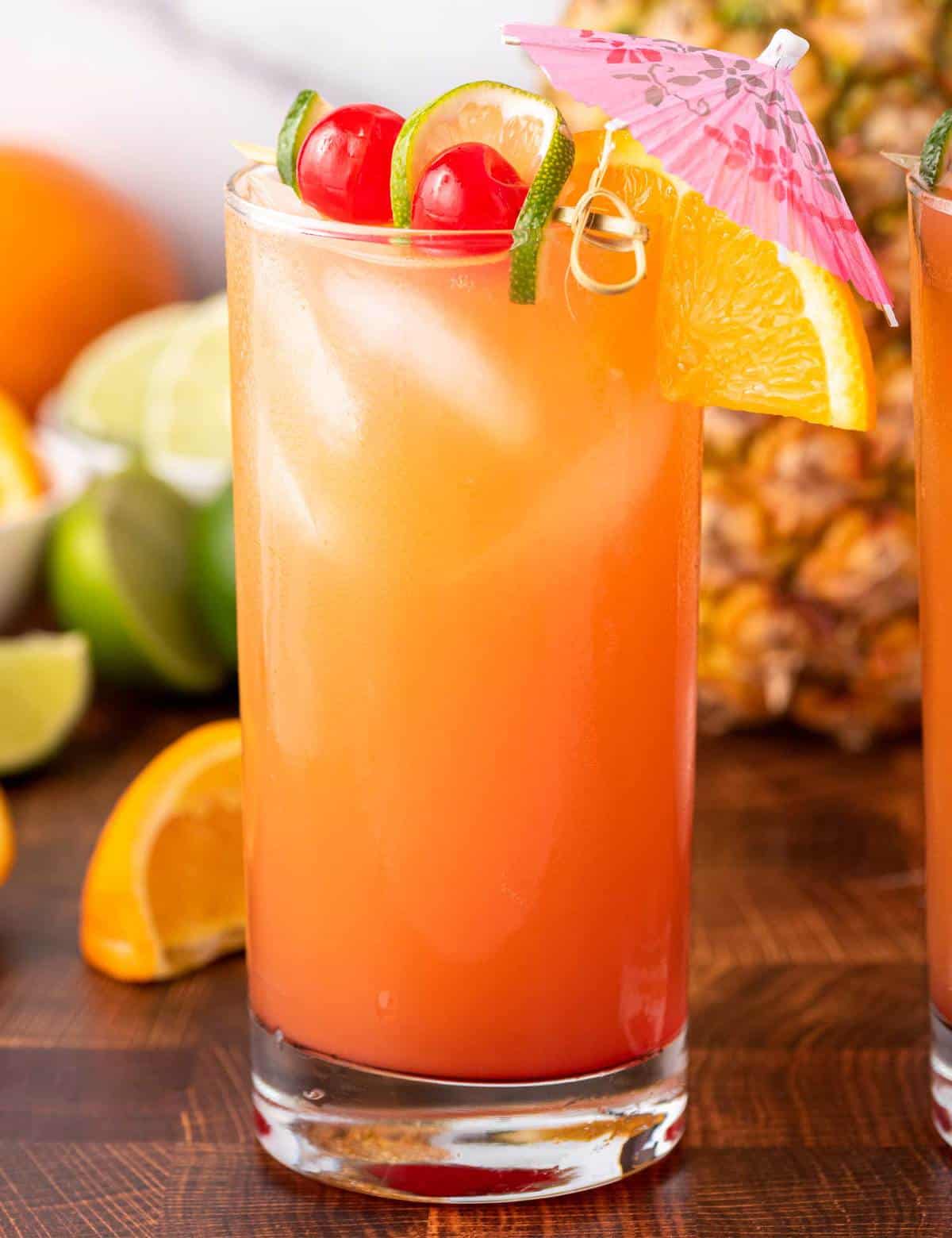 Tropical Rum Punch The Chunky Chef