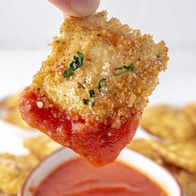 fried ravioli