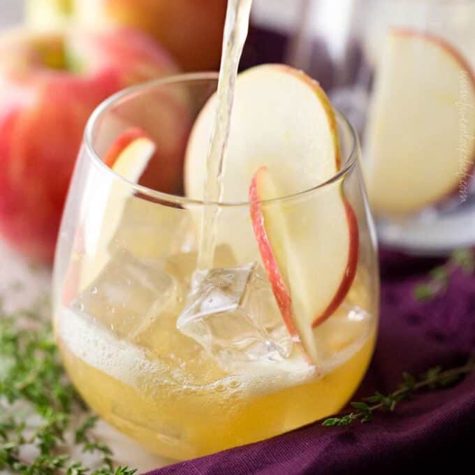 bourbon apple cocktail