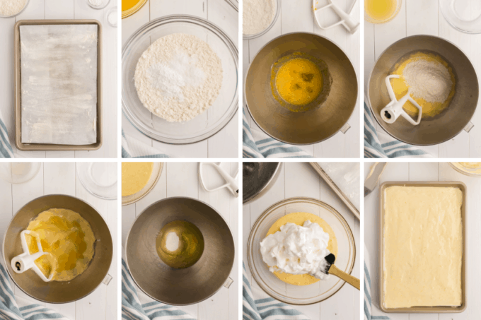 step by step how to make lemon cake roll sponge cake