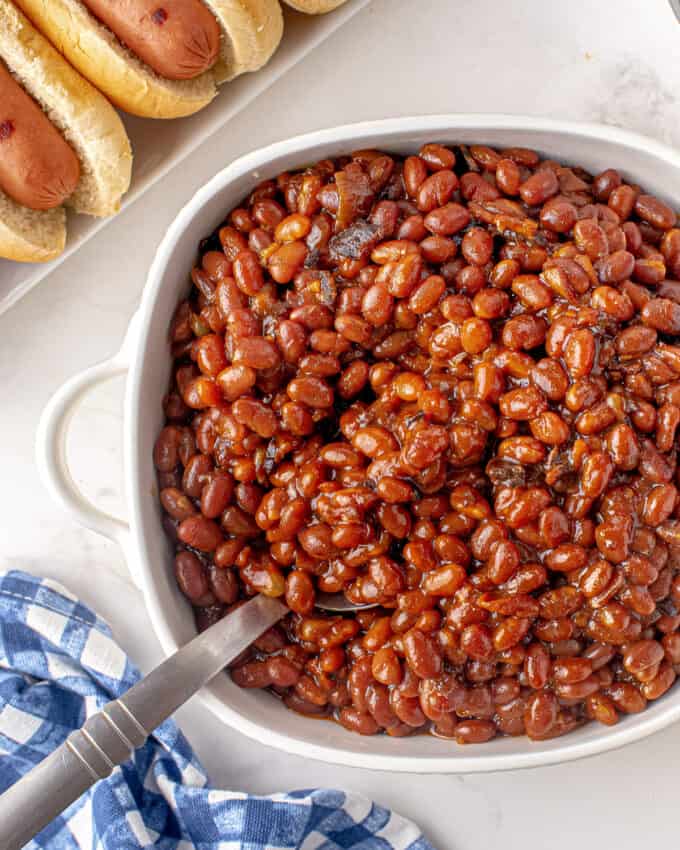 Old-Fashioned Bean Pot Baked Beans Recipe 