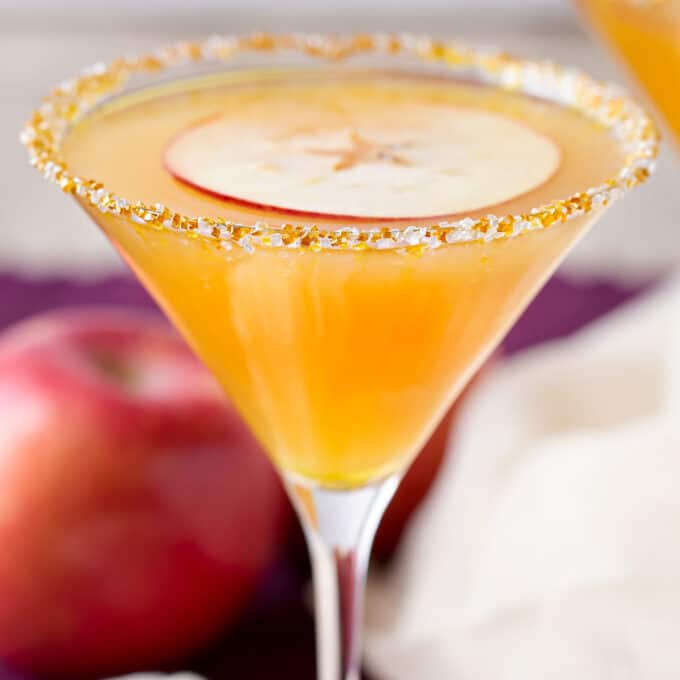 caramel apple martini