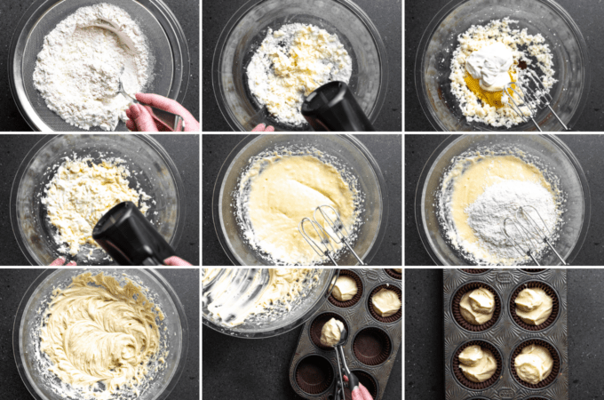 step by step how to make vanilla cupcakes
