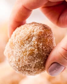 Baked Pumpkin Spice Donut Holes