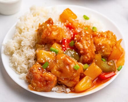 Sweet and Sour Chicken Skillet - The Chunky Chef