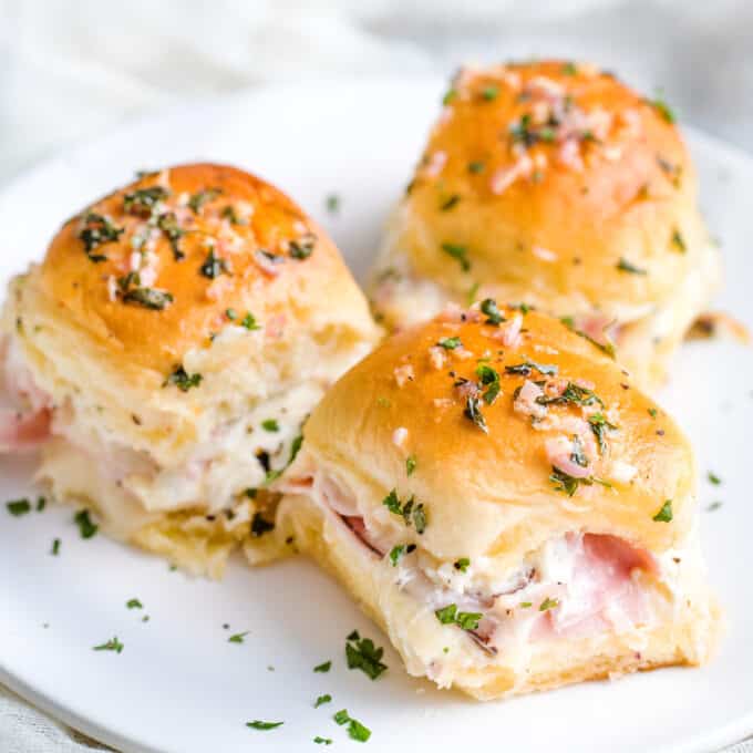 ham and cheese sliders