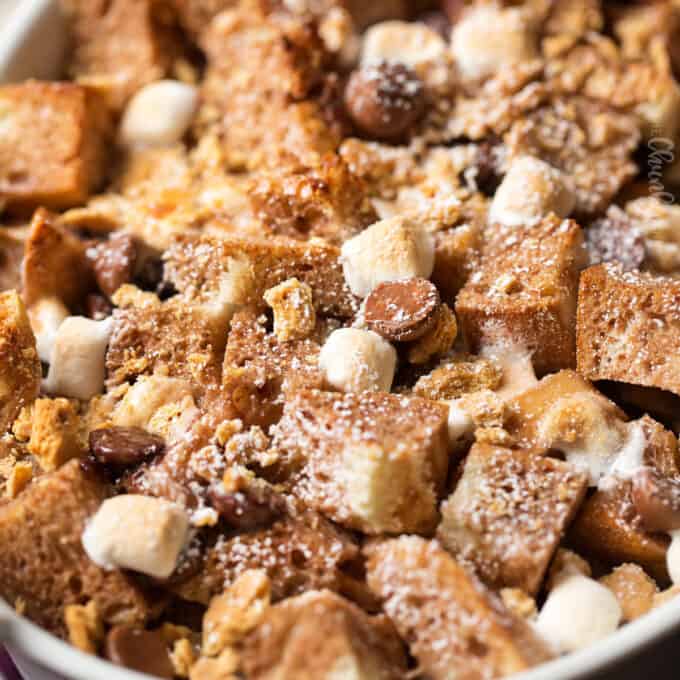 smores french toast casserole