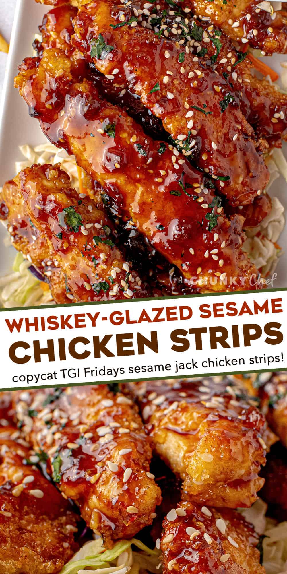 Copycat Whiskey-Glazed Sesame Chicken Strips-image