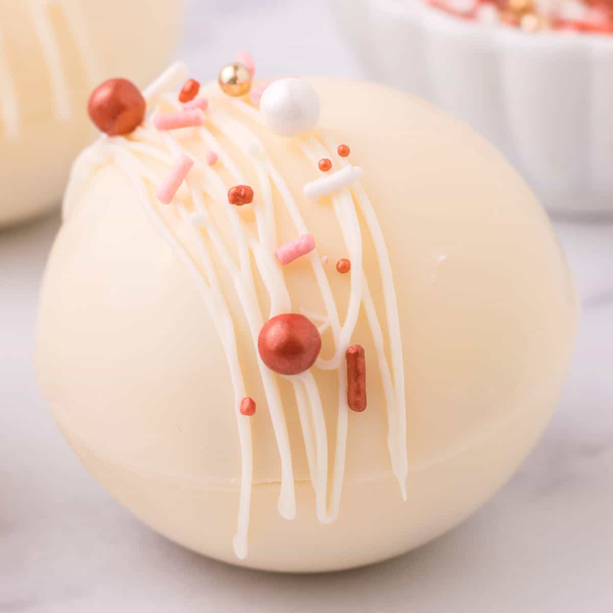 Hot Chocolate Bombs for Valentine's Day