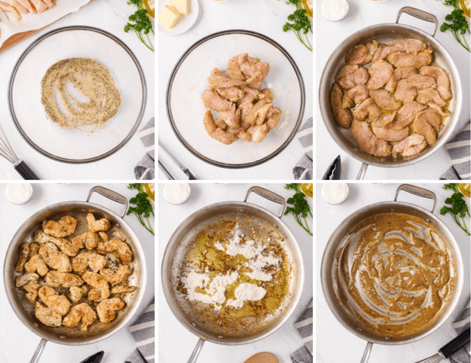 step by step how to make healthier chicken alfredo