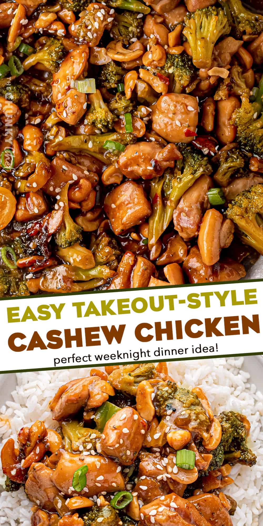Cashew Chicken (Takeout-Style) 30 minute meal - The Chunky Chef