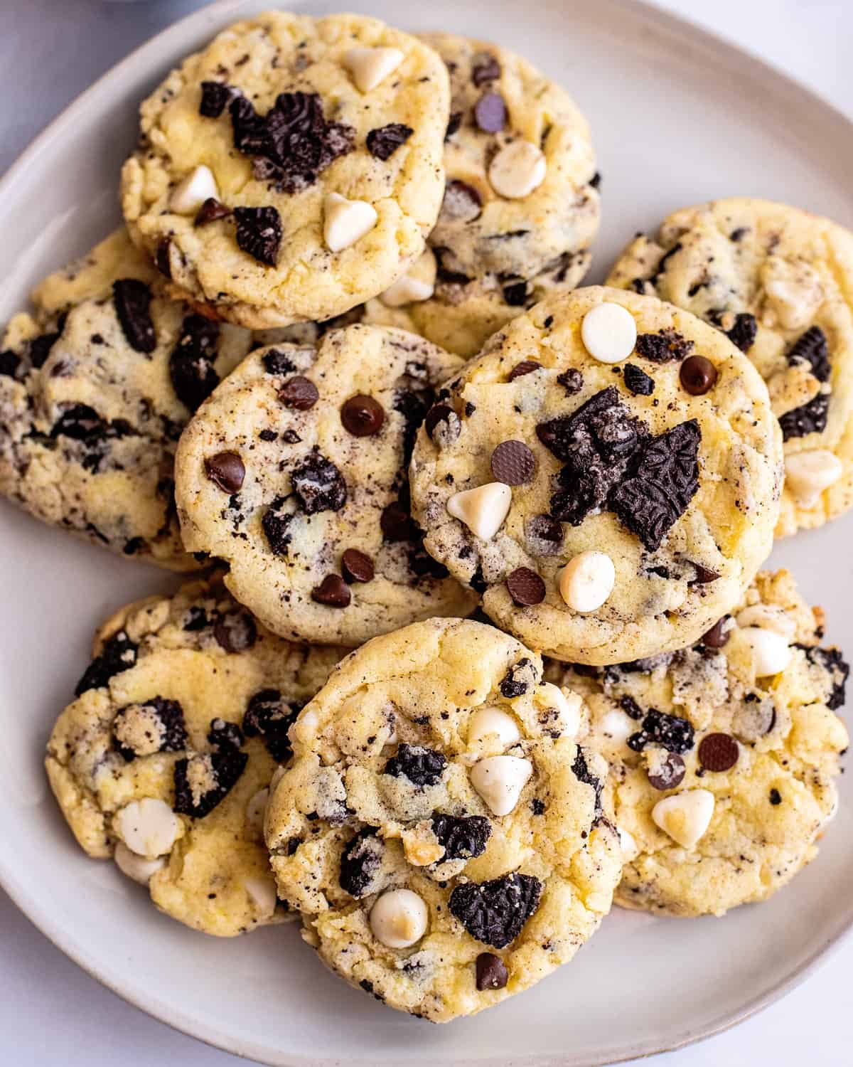 Cookies and Cream Cake Mix Cookies The Chunky Chef