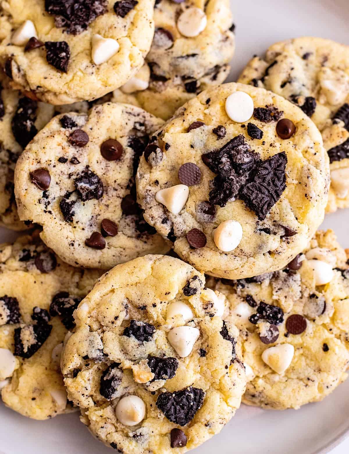 Cookies and Cream Cake Mix Cookies The Chunky Chef