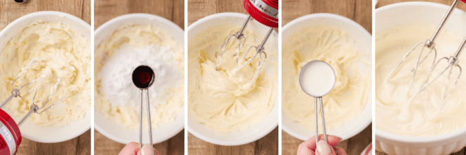 step by step how to make cream cheese dip