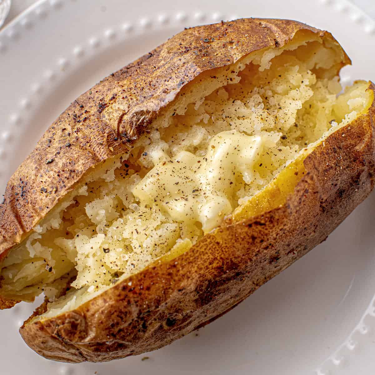 CRISPY Air Fryer Baked Potato - The Recipe Rebel