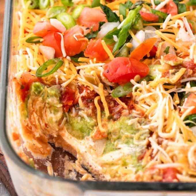 mexican 7 layer dip
