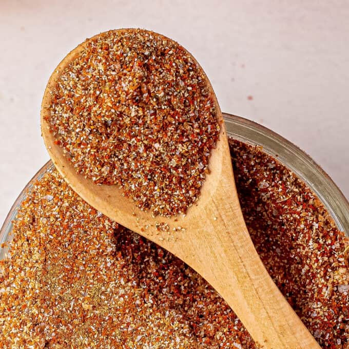 spoonful of fajita seasoning