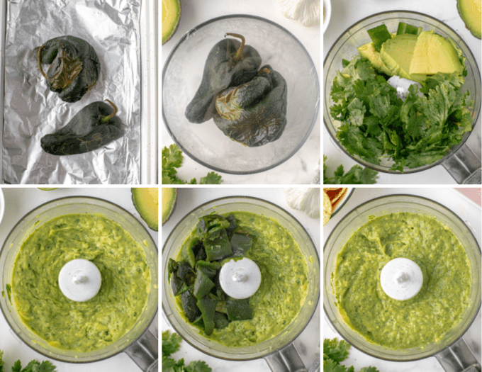 step by step photos of how to make avocado dip