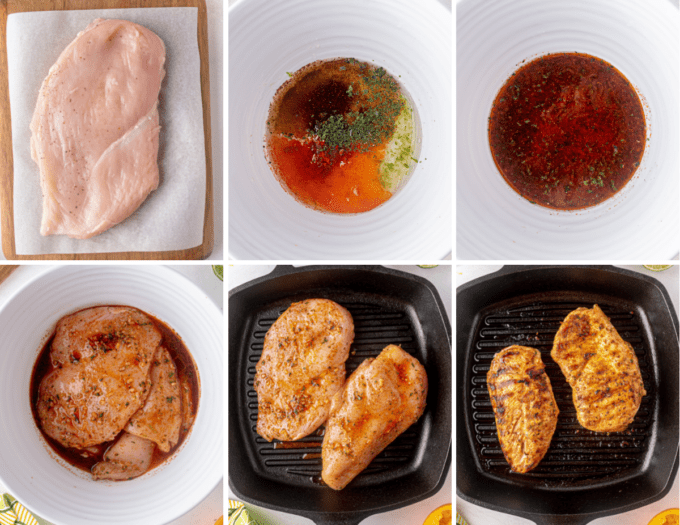 step by step photos of how to make tequila lime chicken