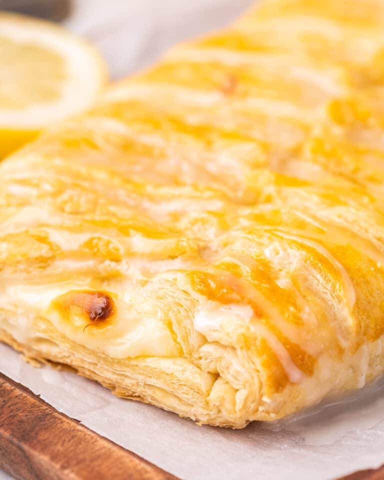 Easy Lemon Cream Cheese Danish The Chunky Chef