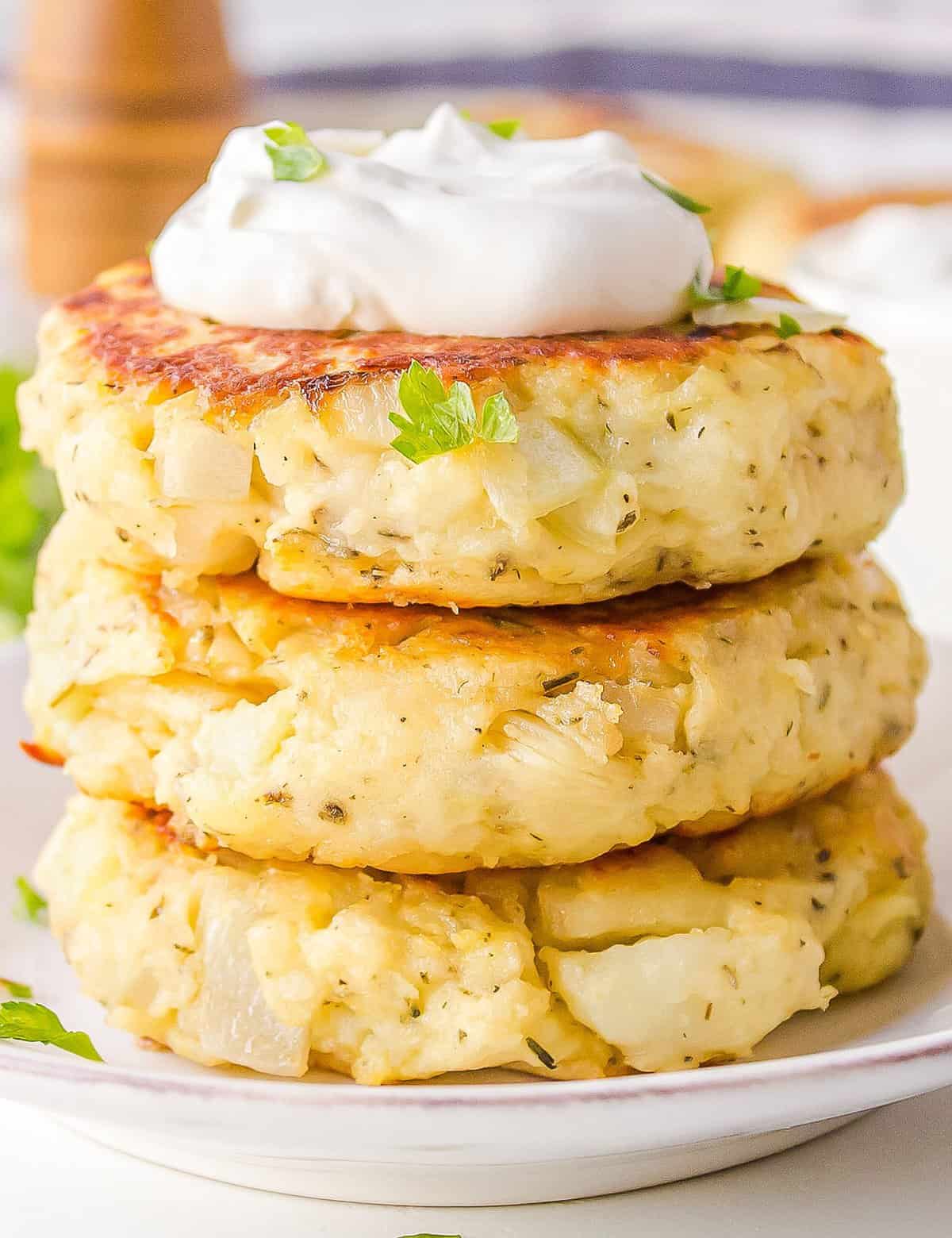 Easy Mashed Potato Cakes