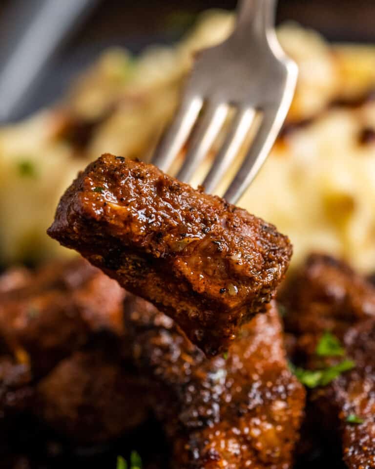 Cajun Garlic Butter Steak Bites The Chunky Chef