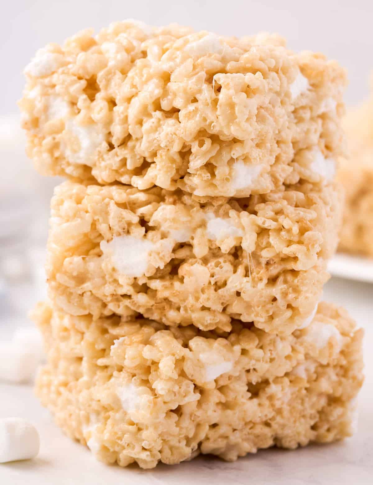 Homemade rice krispie treats store
