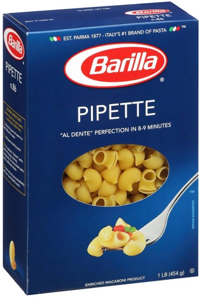 pipette pasta